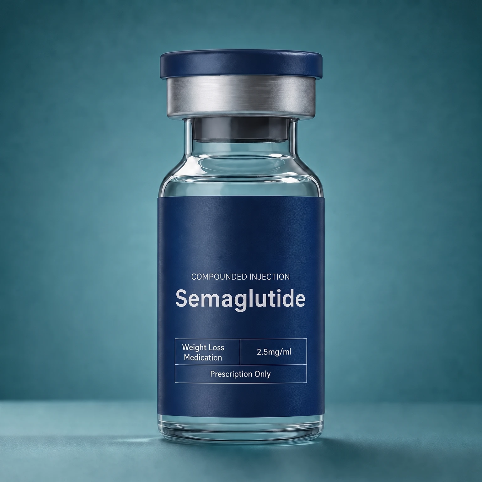 Trimi compounded semaglutide injection vial